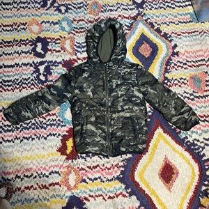 Under Armour Reversible Print Winter Coat, Little Boys Size 4T